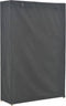 vidaXL - Kledingkast - 110x40x170 - cm - stof - grijs