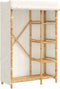 vidaXL - Kledingkast - 110x45x170 - cm - bamboe