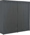 vidaXL - Kledingkast - 173x40x170 - cm - stof - grijs