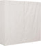 vidaXL - Kledingkast - 173x40x170 - cm - stof - wit