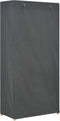 vidaXL - Kledingkast - 3-laags - 79x40x170 - cm - stof - grijs