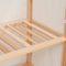 vidaXL - Kledingkast - 3-laags - 79x40x170 - cm