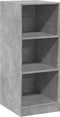 vidaXL - Kledingkast - 48x41x102 - cm - bewerkt - hout - betongrijs