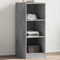 vidaXL - Kledingkast - 48x41x102 - cm - bewerkt - hout - betongrijs
