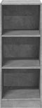 vidaXL - Kledingkast - 48x41x102 - cm - bewerkt - hout - betongrijs
