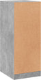 vidaXL - Kledingkast - 48x41x102 - cm - bewerkt - hout - betongrijs