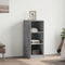 vidaXL - Kledingkast - 48x41x102 - cm - bewerkt - hout - betongrijs