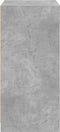 vidaXL - Kledingkast - 48x41x102 - cm - bewerkt - hout - betongrijs
