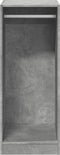 vidaXL - Kledingkast - 48x41x102 - cm - bewerkt - hout - betongrijs