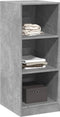 vidaXL - Kledingkast - 48x41x102 - cm - bewerkt - hout - betongrijs