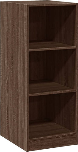 vidaXL - Kledingkast - 48x41x102 - cm - bewerkt - hout - bruin - eikenkleurig