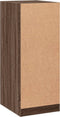 vidaXL - Kledingkast - 48x41x102 - cm - bewerkt - hout - bruin - eikenkleurig