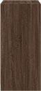 vidaXL - Kledingkast - 48x41x102 - cm - bewerkt - hout - bruin - eikenkleurig