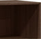 vidaXL - Kledingkast - 48x41x102 - cm - bewerkt - hout - bruin - eikenkleurig
