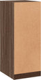 vidaXL - Kledingkast - 48x41x102 - cm - bewerkt - hout - bruin - eikenkleurig