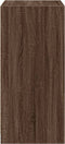 vidaXL - Kledingkast - 48x41x102 - cm - bewerkt - hout - bruin - eikenkleurig