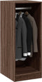 vidaXL - Kledingkast - 48x41x102 - cm - bewerkt - hout - bruin - eikenkleurig