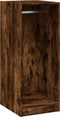 vidaXL - Kledingkast - 48x41x102 - cm - bewerkt - hout - gerookt - eikenkleurig
