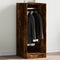 vidaXL - Kledingkast - 48x41x102 - cm - bewerkt - hout - gerookt - eikenkleurig