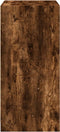 vidaXL - Kledingkast - 48x41x102 - cm - bewerkt - hout - gerookt - eikenkleurig