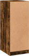 vidaXL - Kledingkast - 48x41x102 - cm - bewerkt - hout - gerookt - eikenkleurig