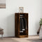 vidaXL - Kledingkast - 48x41x102 - cm - bewerkt - hout - gerookt - eikenkleurig