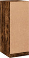 vidaXL - Kledingkast - 48x41x102 - cm - bewerkt - hout - gerookt - eikenkleurig