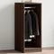 vidaXL - Kledingkast - 48x41x102 - cm - bewerkt - hout - grijs - sonoma - eikenkleurig