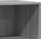 vidaXL - Kledingkast - 48x41x102 - cm - bewerkt - hout - grijs - sonoma - eikenkleurig