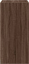 vidaXL - Kledingkast - 48x41x102 - cm - bewerkt - hout - grijs - sonoma - eikenkleurig
