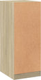 vidaXL - Kledingkast - 48x41x102 - cm - bewerkt - hout - sonoma - eikenkleurig