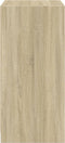 vidaXL - Kledingkast - 48x41x102 - cm - bewerkt - hout - sonoma - eikenkleurig