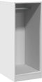 vidaXL - Kledingkast - 48x41x102 - cm - bewerkt - hout - wit