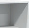 vidaXL - Kledingkast - 48x41x102 - cm - bewerkt - hout - wit