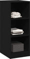 vidaXL - Kledingkast - 48x41x102 - cm - bewerkt - hout - zwart