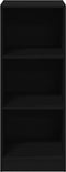 vidaXL - Kledingkast - 48x41x102 - cm - bewerkt - hout - zwart