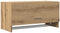 vidaXL - Kledingkast - 70x32,5x35 - cm - bewerkt - hout - artisanaal - eikenkleur