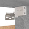 vidaXL - Kledingkast - 70x32,5x35 - cm - bewerkt - hout - betongrijs