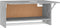 vidaXL - Kledingkast - 70x32,5x35 - cm - bewerkt - hout - betongrijs