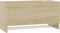 vidaXL - Kledingkast - 70x32,5x35 - cm - bewerkt - hout - sonoma - eikenkleurig