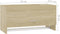vidaXL - Kledingkast - 70x32,5x35 - cm - bewerkt - hout - sonoma - eikenkleurig