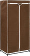 vidaXL - Kledingkast - 75x50x160 - cm - bruin