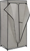 vidaXL - Kledingkast - 75x50x160 - cm - grijs