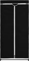 vidaXL - Kledingkast - 75x50x160 - cm - zwart