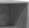 vidaXL - Kledingkast - 77x48x102 - cm - bewerkt - hout - betongrijs