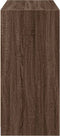 vidaXL - Kledingkast - 77x48x102 - cm - bewerkt - hout - bruin - eikenkleurig