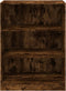 vidaXL - Kledingkast - 77x48x102 - cm - bewerkt - hout - gerookt - eikenkleurig