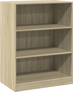 vidaXL - Kledingkast - 77x48x102 - cm - bewerkt - hout - sonoma - eikenkleurig
