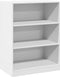 vidaXL - Kledingkast - 77x48x102 - cm - bewerkt - hout - wit