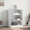 vidaXL - Kledingkast - 77x48x102 - cm - bewerkt - hout - wit
